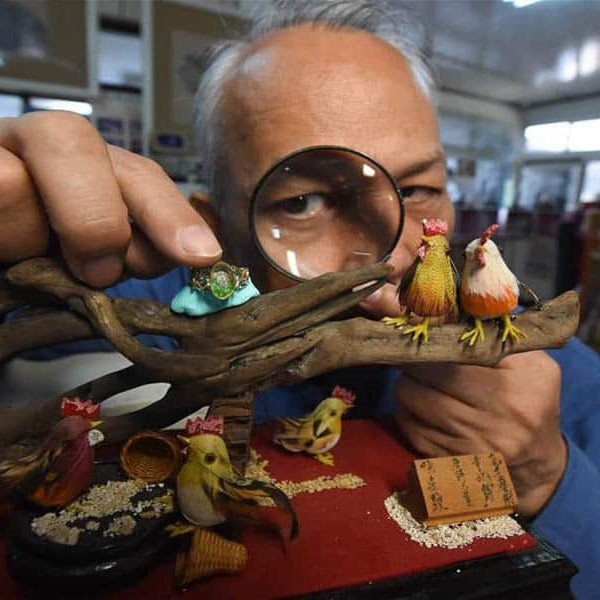 Como conservar arte microscópica