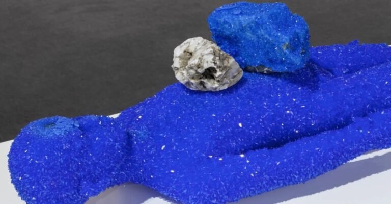 Técnicas de esculturas vivas de sulfato de cobre