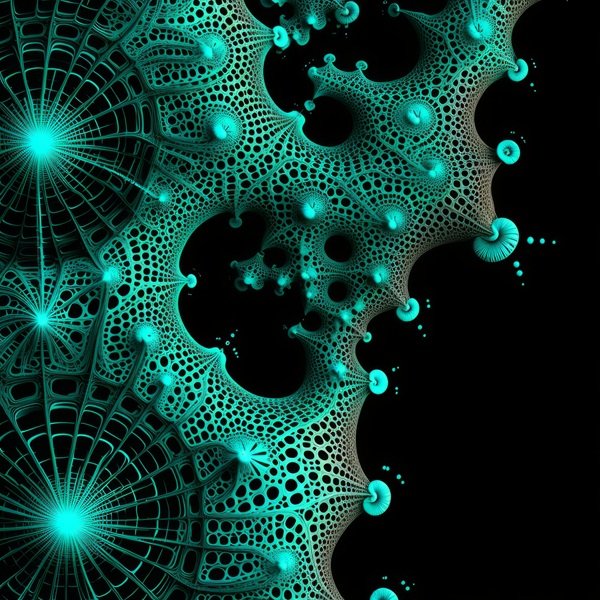 Abstract Blue