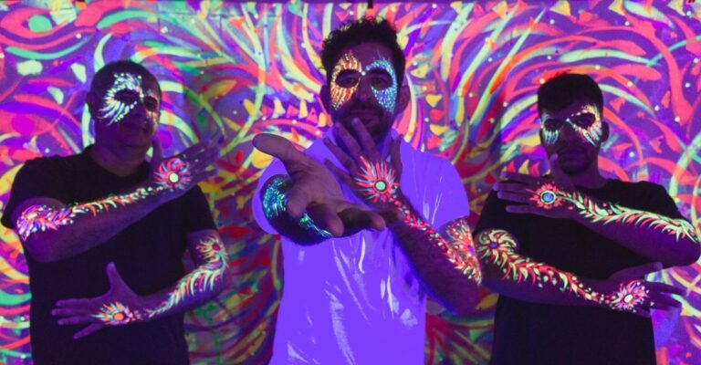 Arte Bioluminescente em Eventos e Festivais