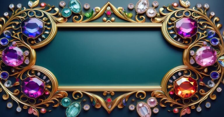 Como Criar Molduras Decorativas com Cristais