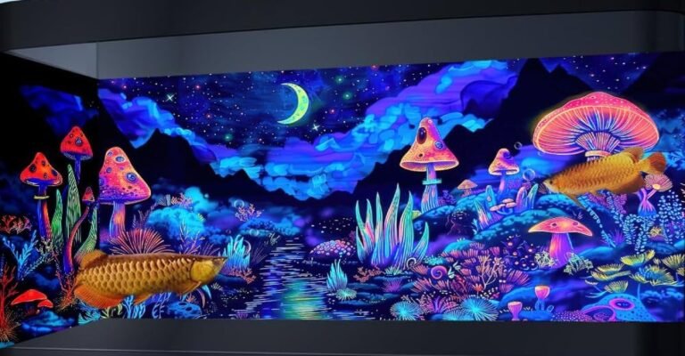 Aquários Artísticos com Organismos Luminosos