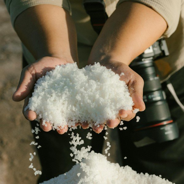 Paisagens Comestíveis com Cristais de Sal